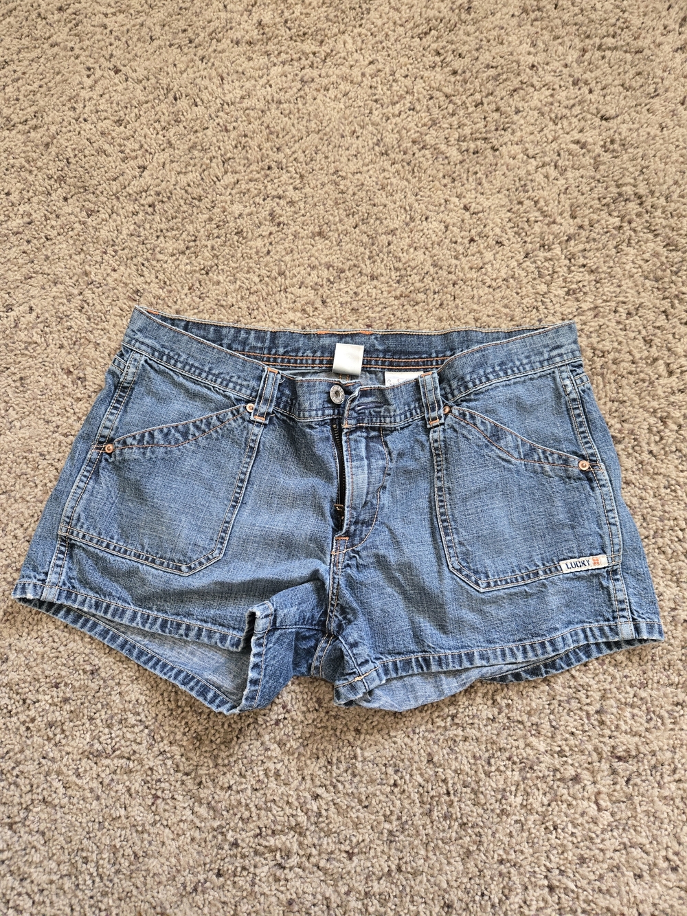 Lucky Brand Blue Denim Women's Shorts